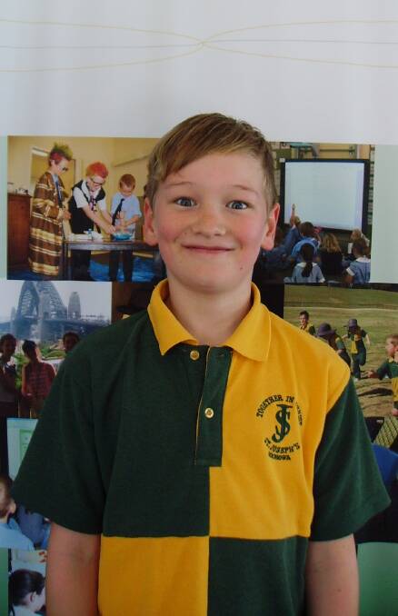 Good Luck: Sidney Van Leeuwen will be competing in the Archdiocesan Athletics Carnival.