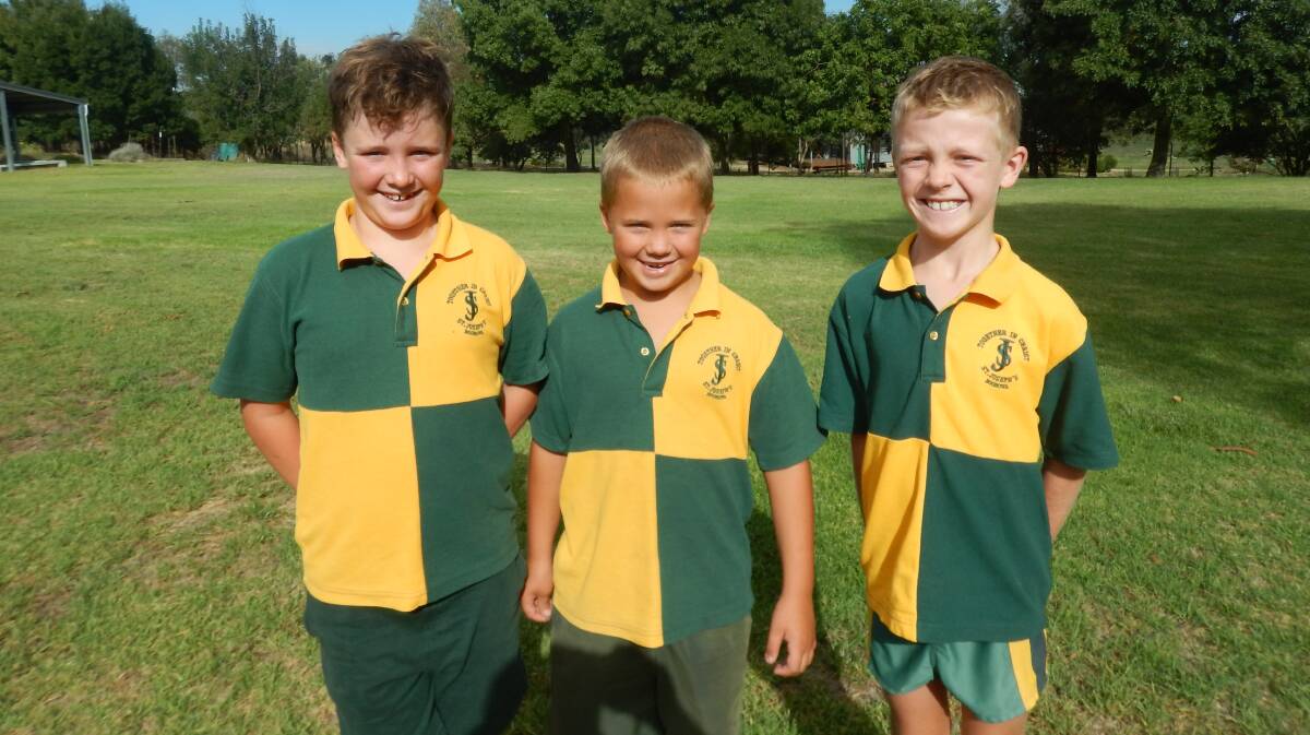 Congratulations to Noah Coble, Archie Coble and Harry Dymock, who will compete at the Archdiocesan Swimming Carnival, which will be held in Boorowa on February 28. 