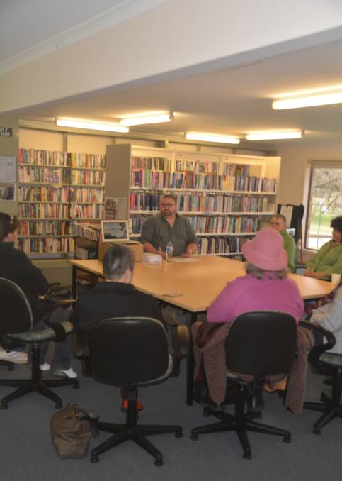 Jeremy Godwin gives a talk at the Library about depression and his battle with mental illness. He is the author of  “Depression? F*** Depression!”