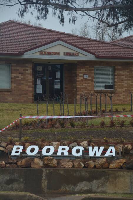 Boorowa - ultimate recycling. Where were these letters last seen? Photo by John Snelling. 