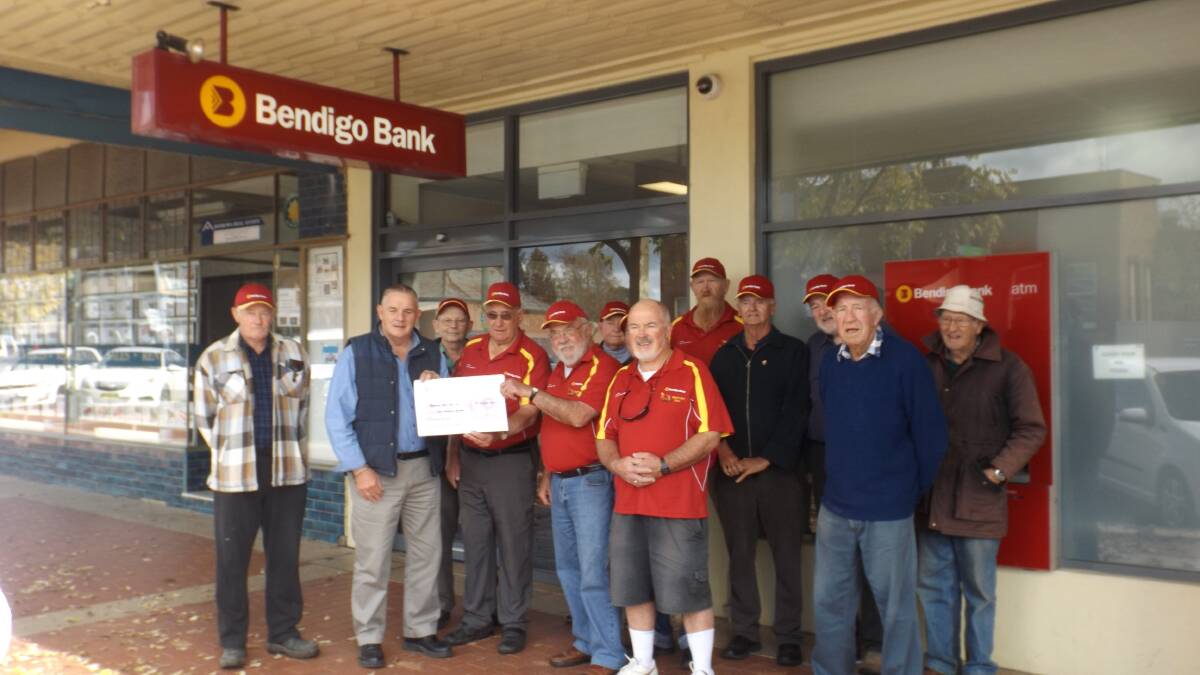 The Boorowa Men's Den was a recipient of the 2015 Boorowa Community Bank grants program. Applications for the 2017 program will open in August. 