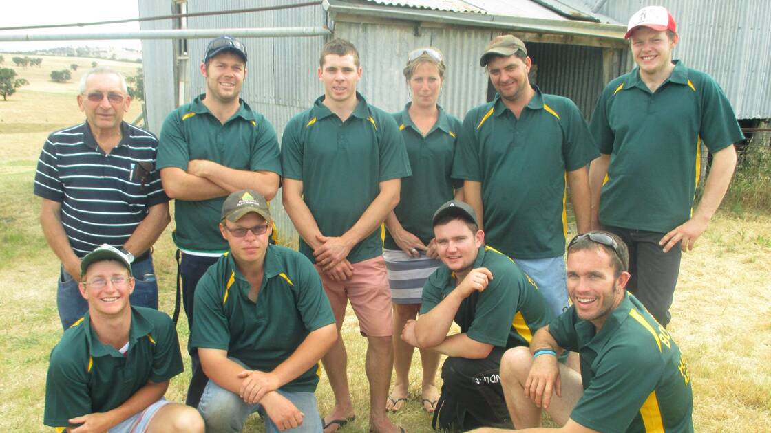 The team represented Boorowa well at the championships held in Carcoar.