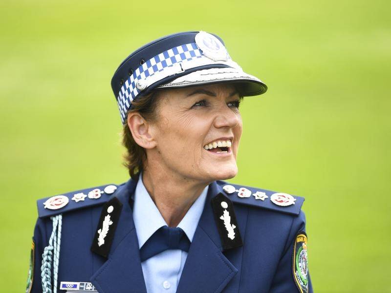NSW police chief Karen Webb has come in for plenty of criticism in recent times.