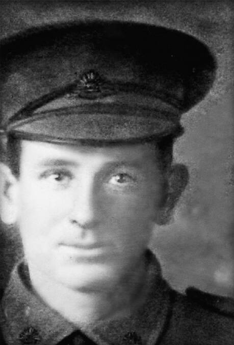 WW1 serviceman George Ecclestone, from Adaminaby
