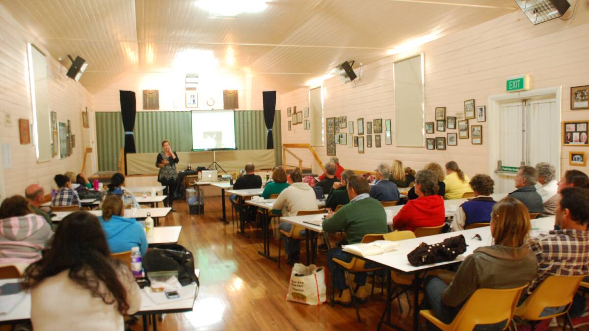 BREDBO: Wildcare training day in Bredbo to help residents look after our koalas. Photo COOMA MONARO EXPRESS.