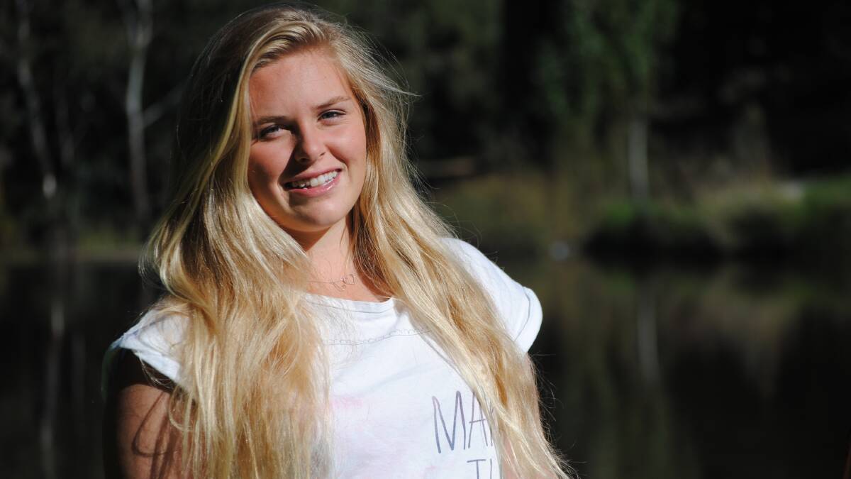 YASS: Yass' Kate Kelly (pictured) and Murrumbateman's Bronte Haskins rescued Jess Templeman at a scouts camp in September 2011. Their efforts were recognised at a ceremony last week.