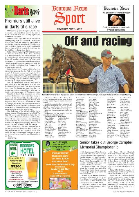 Boorowa News front and back pages 2014 | January - June