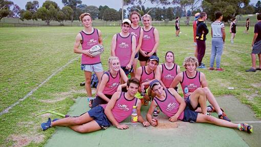  B Grade touch champions, the 'Goat Catchers.' 
