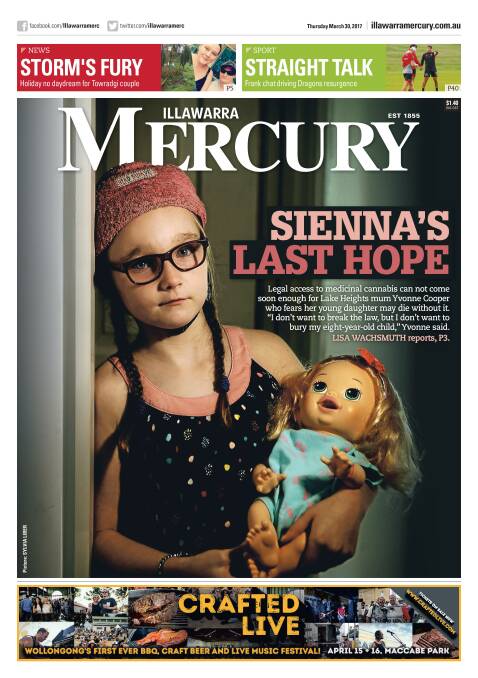 How the Mercury reported Sienna's story last week.