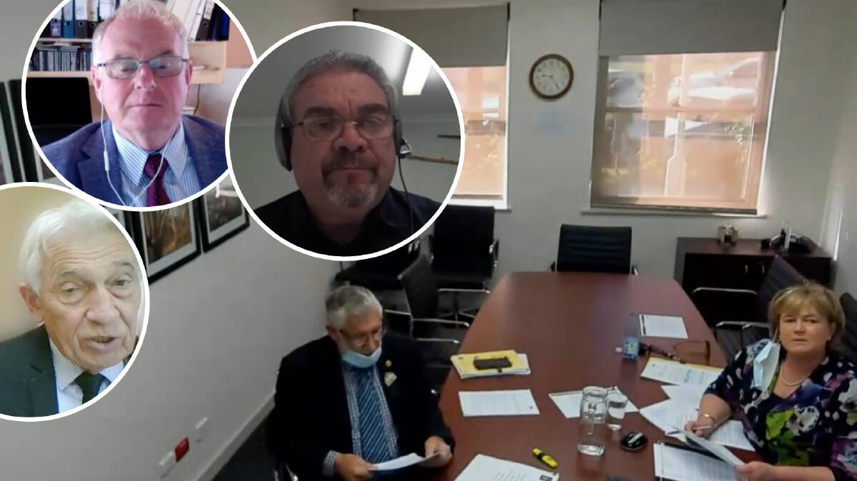 VIRTUAL HEARINGS: A number of healthcare and community representatives from across the Riverina spoke to a state inquiry online on Wednesday to raise their concerns about the local health system. Pictures: NSW Parliament