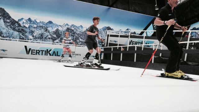 Good exercise and loads of fun to boot at Vertikal Indoor Snow Sports.