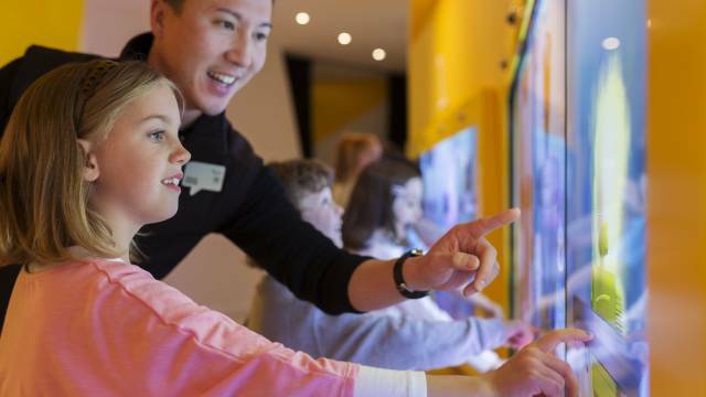 Kids will be captivated at the National Museum of Australia with loads of interactive exhibits. 