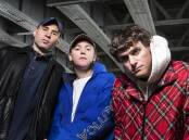 UNLIKELY LADS: Matt Mason, Tommy O'Dell and Johnny Took, of DMA'S, will release their fourth album later this year.