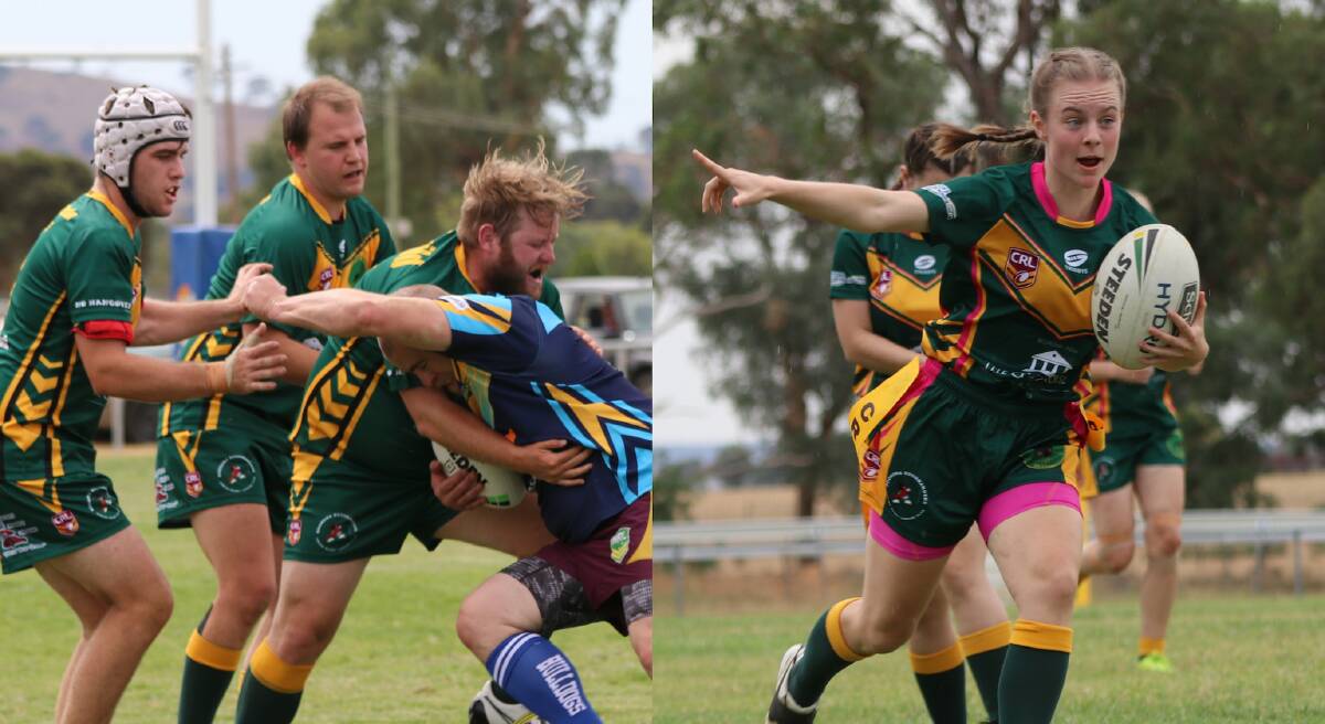 The Boorowa Rovers and Roverettes will host the Chris Turner Memorial Shield on Saturday, which is also round one of their competitions. Photos: Sharon Hinds