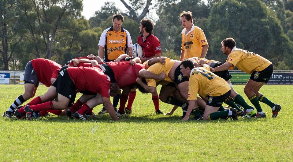 The Boorowa Goldies and Harden Red Devils are locking horns while joining forces to raise funds for the Ronald McDonald House at next Saturday's Annalee McGuigan Shield.