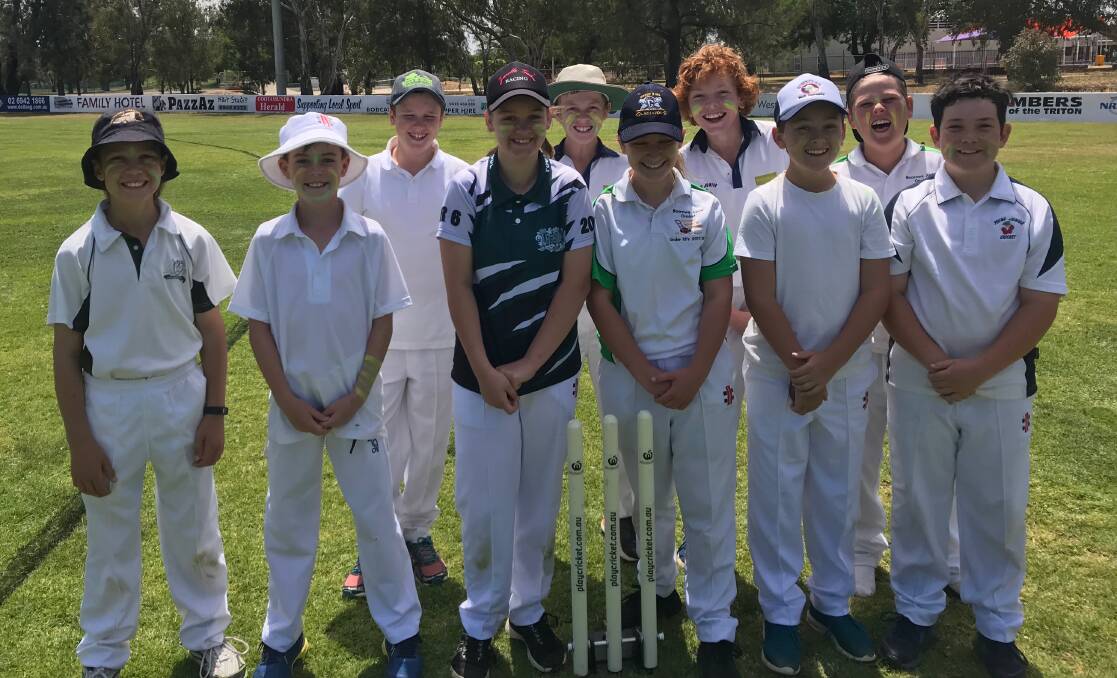 The undefeated under 13s Gayzer's Gardening team will be looking to maintain that record against the Temora Blues this weekend. Photo supplied by Stuart Gay.