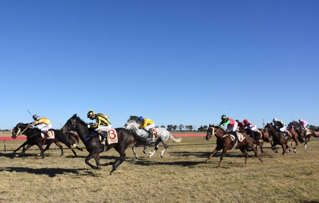 A photo from last year's edition of the Boorowa Picnic Races. Photo: Lizz Dobson