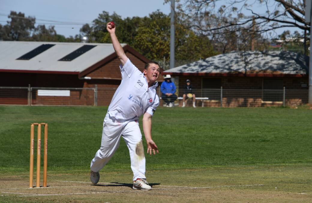 Boorowa's Josh Carmody in action last weekend for the Cowra representative team (which includes the South Lachlan area). Photo: Jenny Kingham