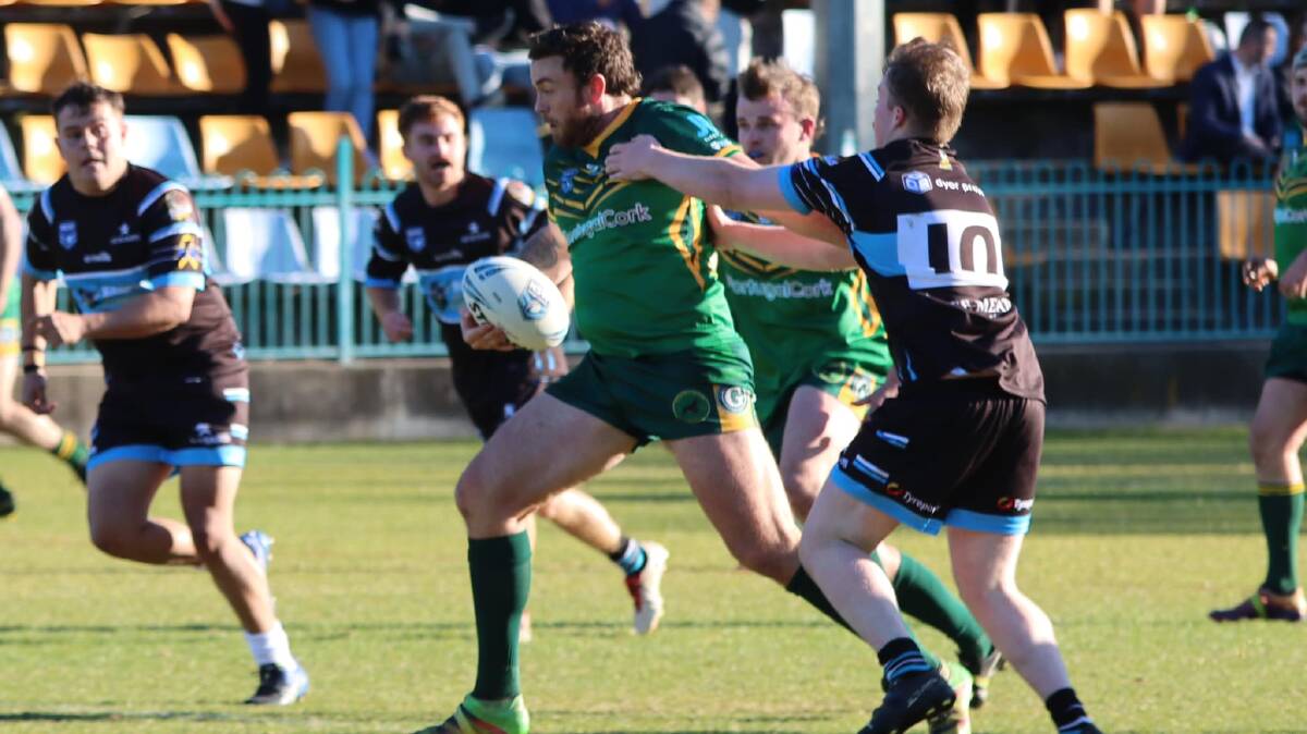 Murray Armour in action for the Rovers. Photo by Sharon Hinds.