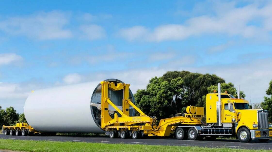 WHAT'S ON THE LOADS: More than 300 components for wind farm will travel through Cowra and Boorowa