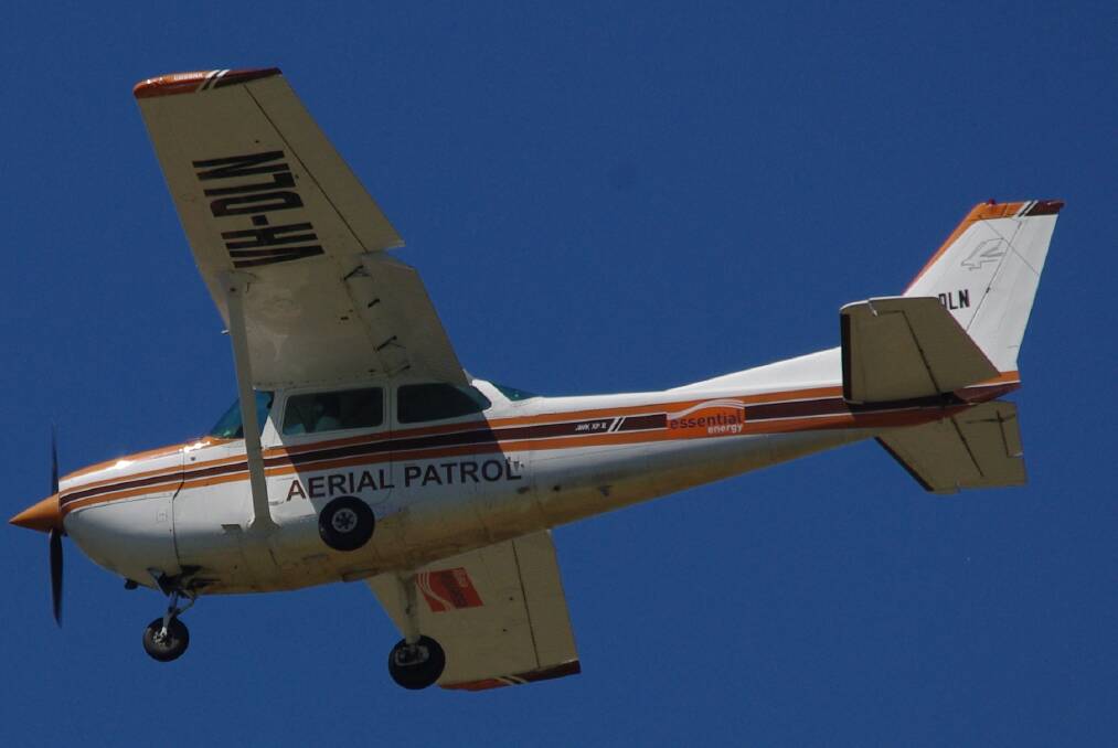 EYE in the sky: A fixed-wing plane will be used to identify damaged or deteriorating network assets and potential vegetation encroachments in the Boorowa area.