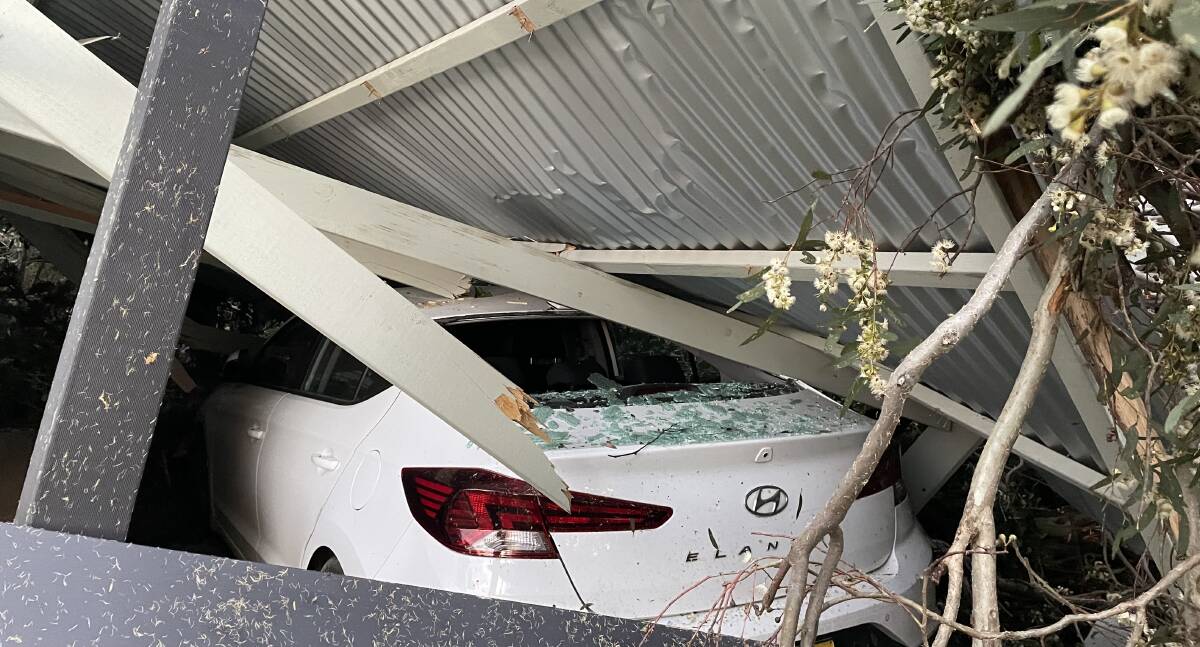 A tornado struck NSW overnight causing significant damage in a regional town.