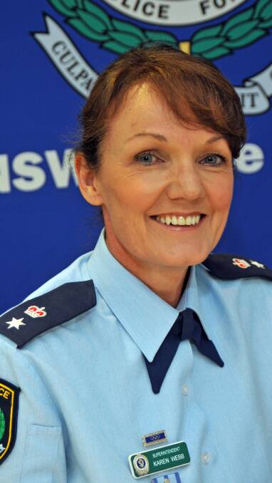 Deputy Commissioner Karen Webb. 