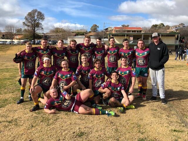 The Boorowa/Harden Youth league team go into their match three points clear of Crookwell after defeating Yass last week. Photo by Sharon Hinds. 