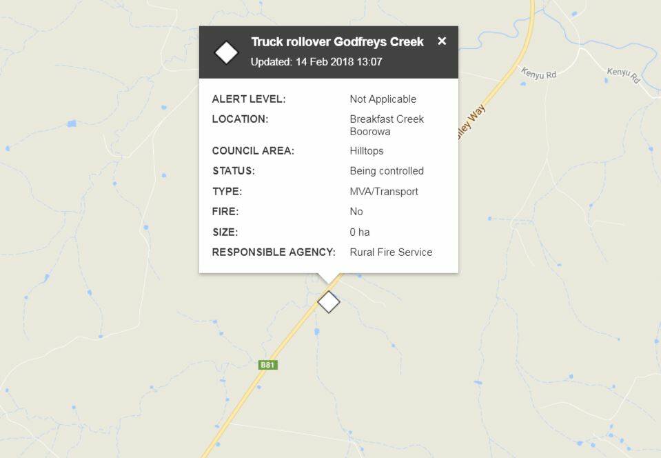 Lachlan Valley Way reopened between Cowra and Boorowa