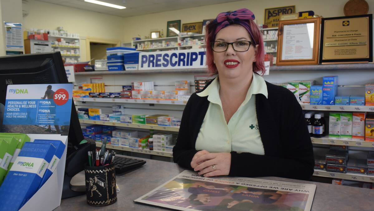 Rebecca Bruce from the Boorowa Pharmacy has just celebrated 20 years with the business. 