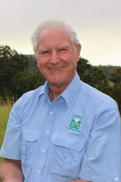 Soil carbon and carbon farming pioneer Dr Terry McCosker OAM. 