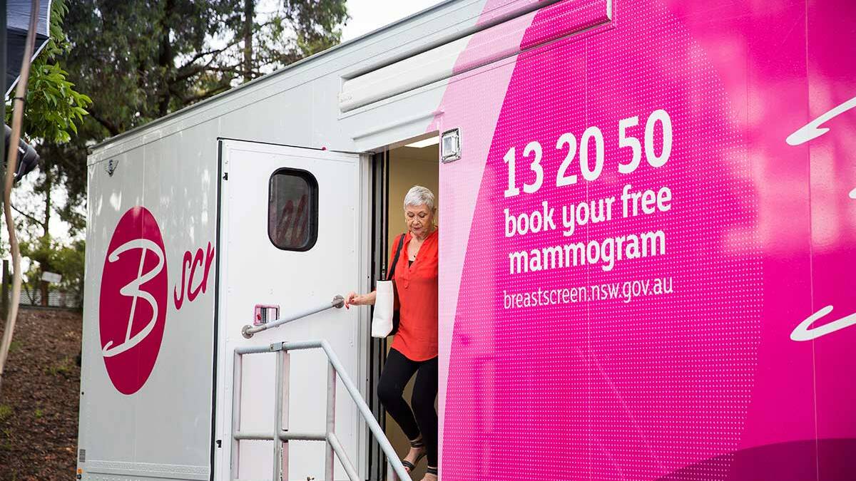 BreastScreen mobile clinic soon to visit Boorowa