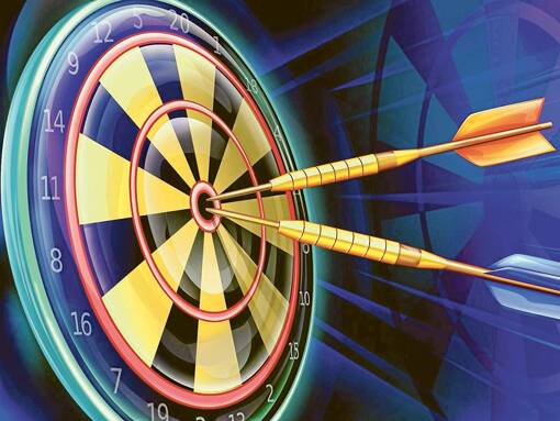 Tight competition as local darts continues to heat up