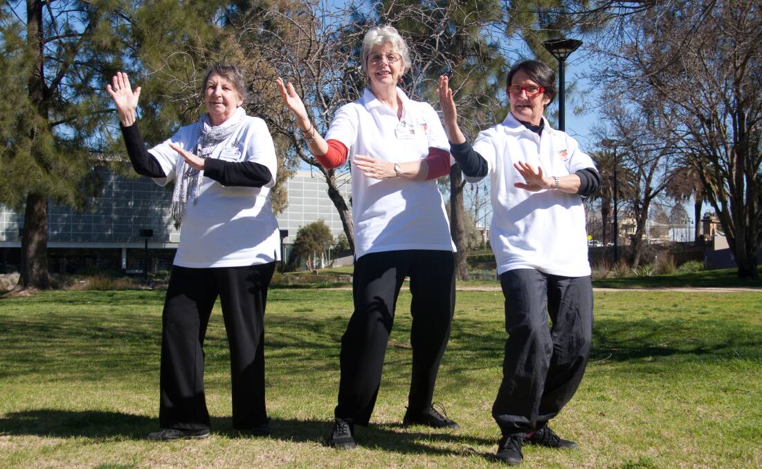 The Tai Chi leaders are ready to help you get active at home. Photo supplied. 