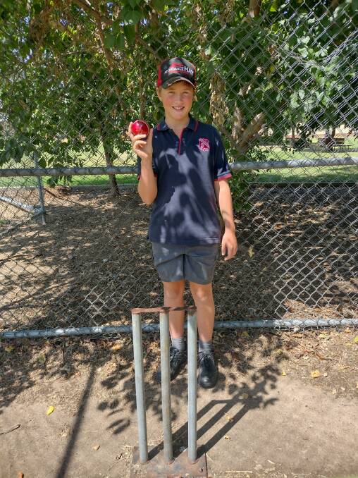 Double hat-trick for young Boorowa cricketer