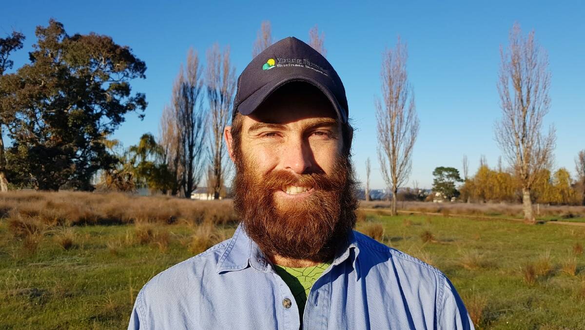 Boorowa's James Alexander has been named a 2020 Nuffield Scholar and will embark on an overseas study tour next year. Photo supplied. 