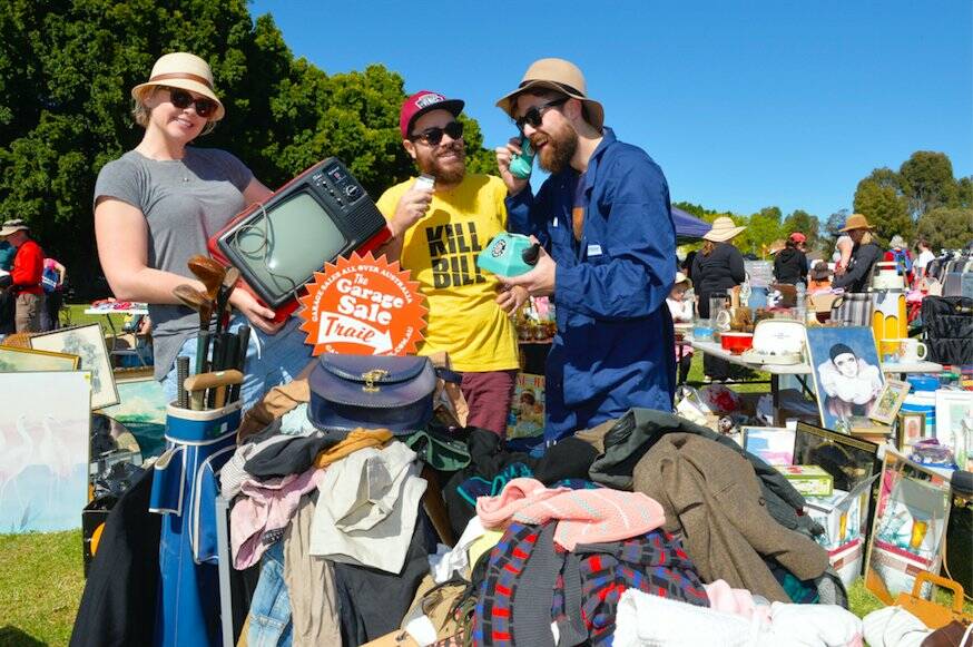 It's back! Choose to reuse in October. Photo - Garage Sale Trail Twitter