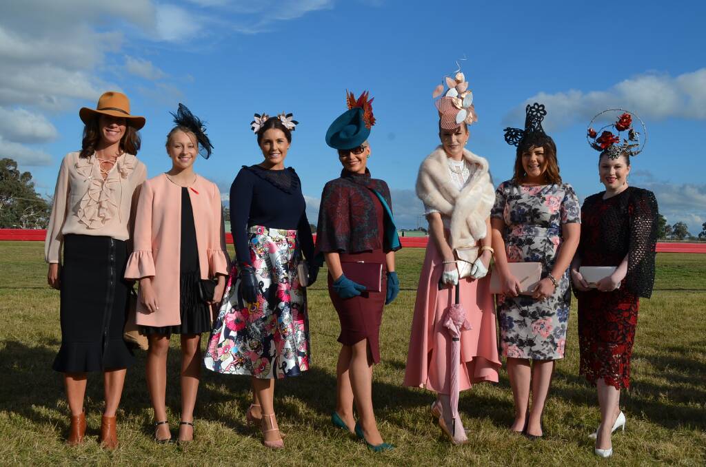 The Fashions on the Field event at last year's Boorowa Picnic Races. 