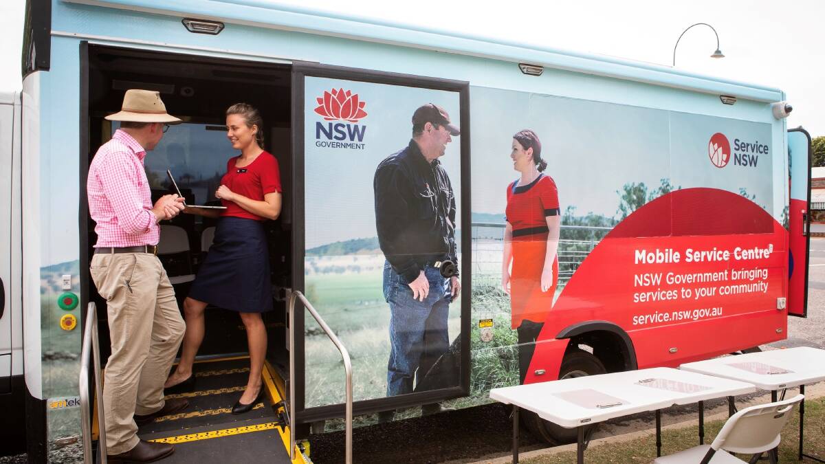 Service NSW mobile service centre returning to Boorowa