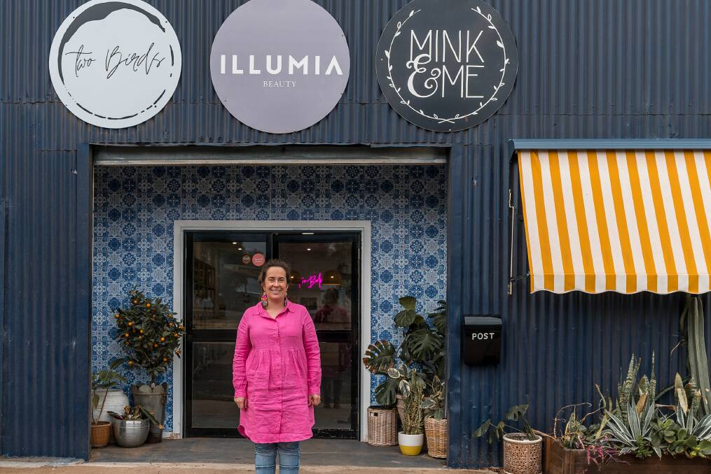 Game changer: Mink and me owner Lucy Moss is one of the business operators in regional areas who has seen sales soar since the launch of Buy from the Bush. Photo contributed.
