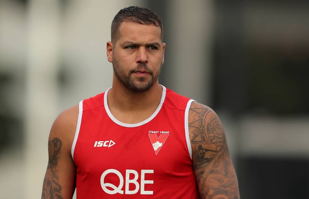 Lance Franklin's career began to decline when heel and groin problems surfaced in 2018. Picture: Matt King/Getty Images