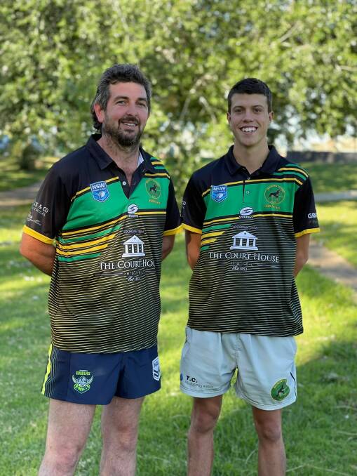 Mick Elkins (left) has signed on as the Rovers coach for 2022 while Byron Campbell (right) will return as the Roverettes coach. Photo: Sharon Hinds