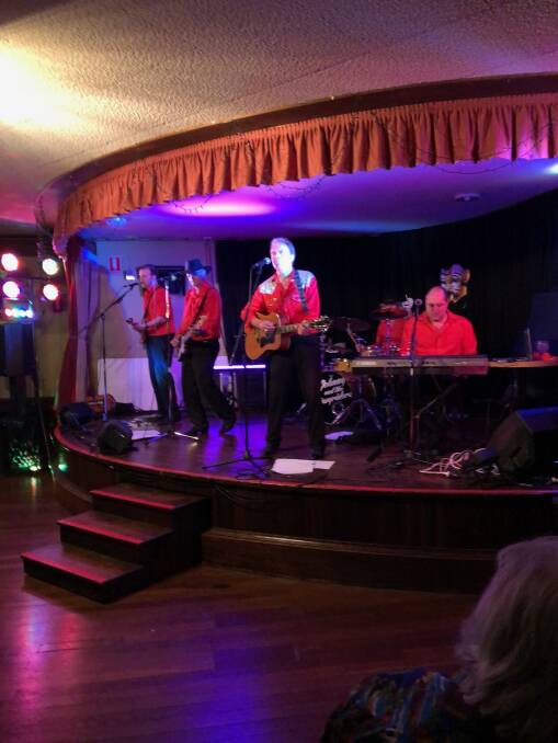 Johnny and the Easyriders rocked the Ex-services Club on New Year's eve.