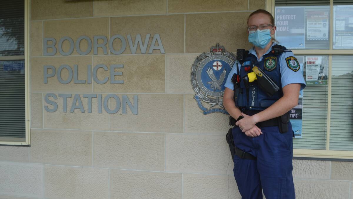 Constable Tiegan Whitney has started duties at the Boorowa Police Station.