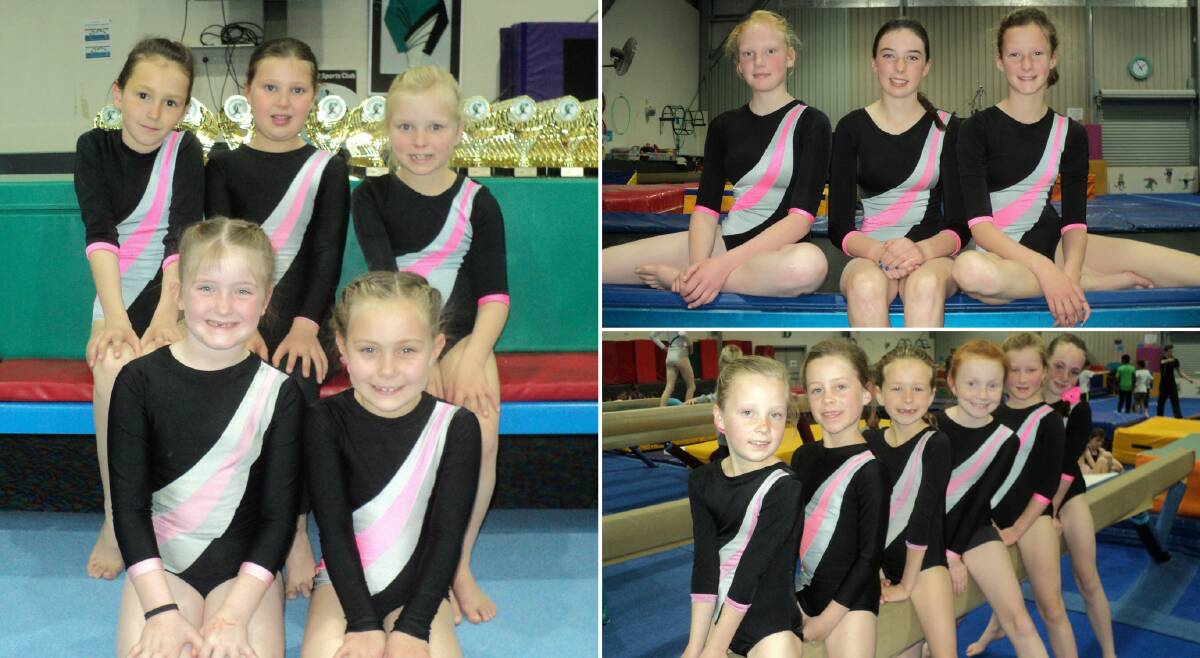 The Boorowa Gymnastics Club competitors had excellent routines and scores.