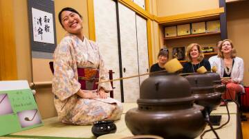 A tea ceremony in Japan. Picture supplied