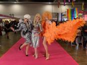 Art Simone, Detox and Kane Enable are among the star performers at the Drag Expo in Melbourne. (Morgan Hancock/AAP PHOTOS)