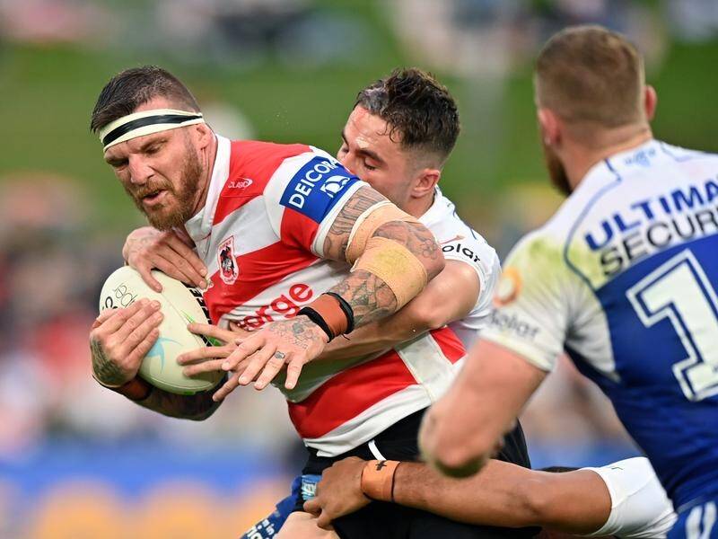 St George Illawarra's Josh McGuire is on report after his team's 32-12 NRL win over Canterbury.
