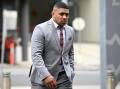 Manase Fainu was not content with stabbing a man once in the back, a prosecutor has told his trial. (Dan Himbrechts/AAP PHOTOS)