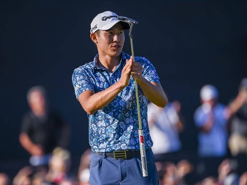 New British Open champion Collin Morikawa is embracing his Japanese heritage at the Olympics.
